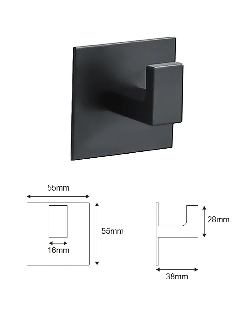 Self-Adhesive Wall Hooks For Clothes and Bathroom Accessories – Alacrita